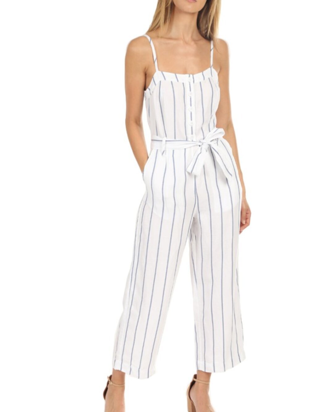 NWT Rails | Harper Striped Wide Leg Jumpsuit | XS